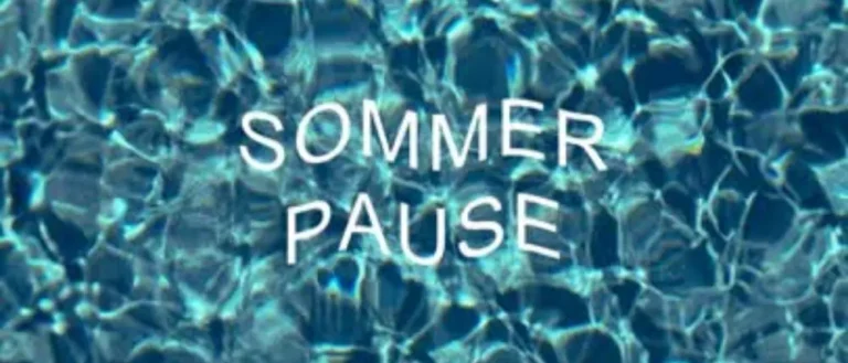 Spielkiste Schlins Sommerpause